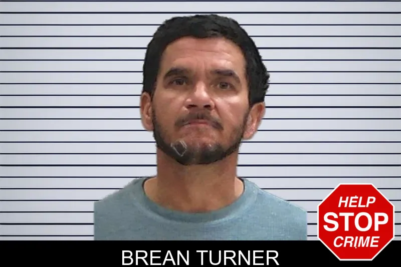 Brean Turner mugshot