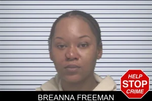 Breanna Freeman mugshot