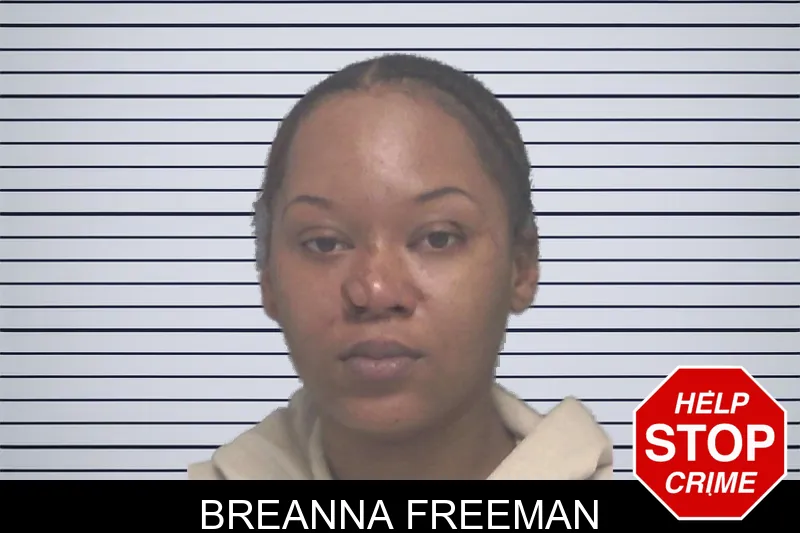 Breanna Freeman mugshot