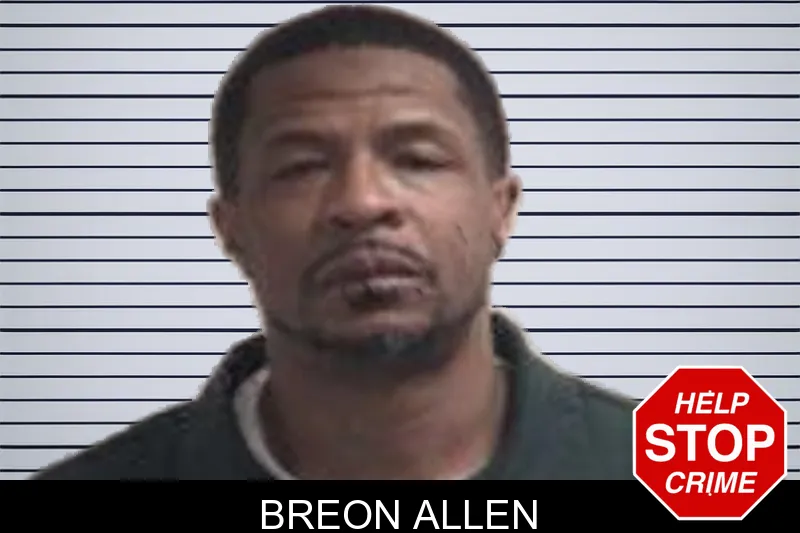 Breon Allen mugshot