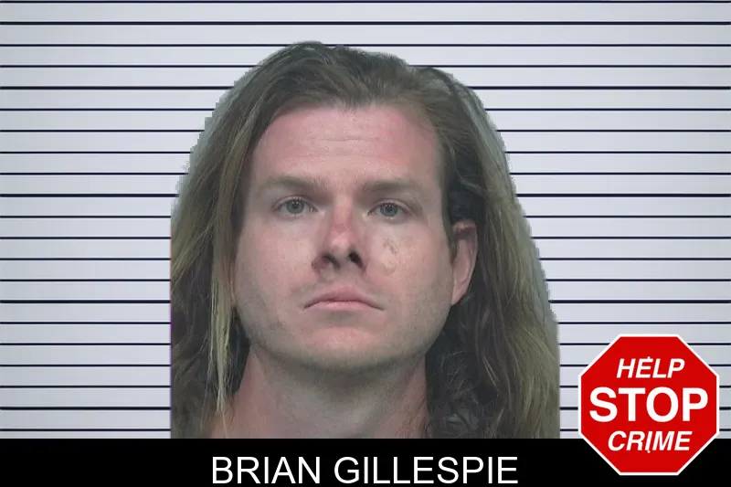 Brian Gillespie mugshot