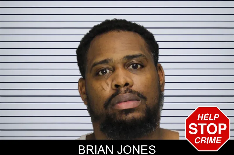 Brian Jones mugshot