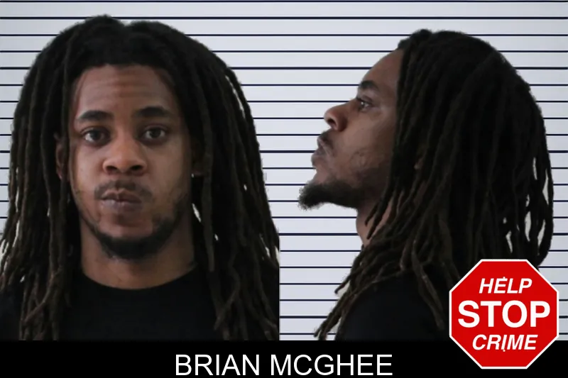 Brian McGhee mugshot