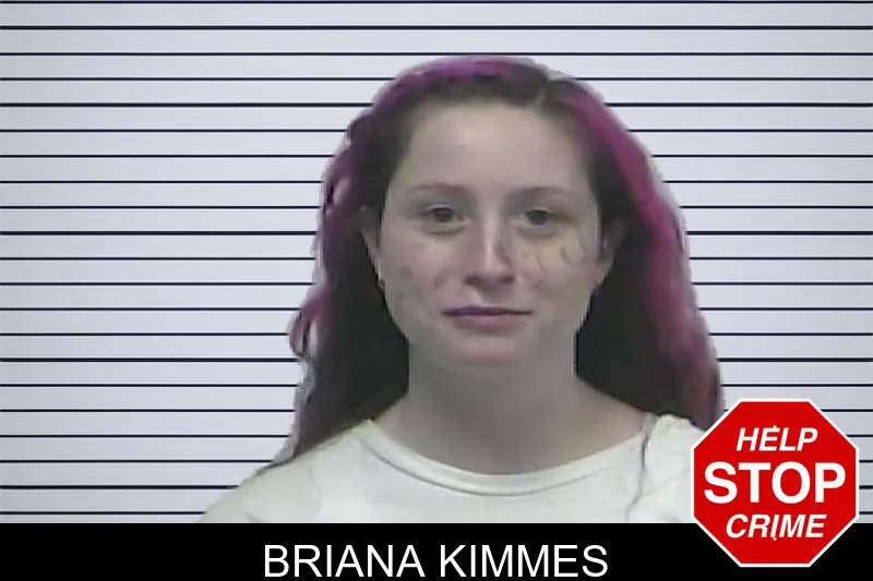 Briana Kimmes mugshot