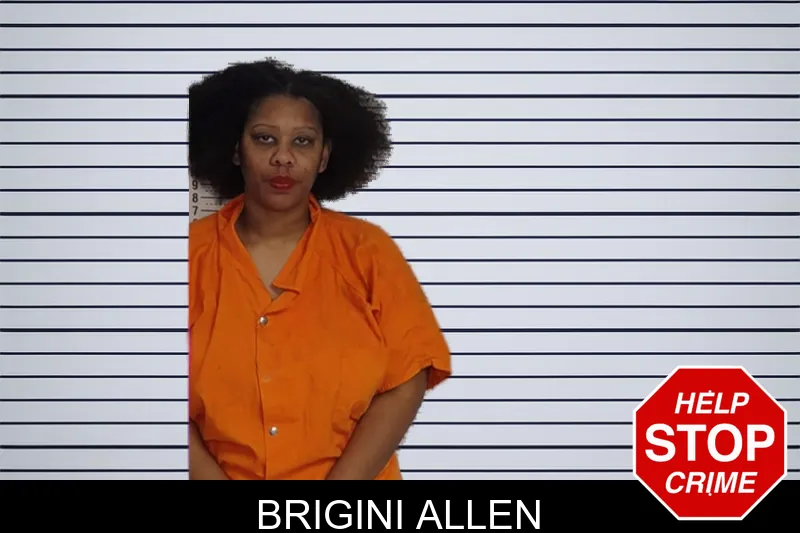 Brigini Allen mugshot