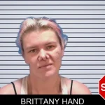 Brittany Hand mugshot