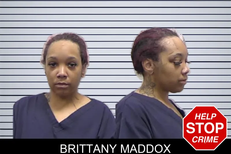 Brittany Maddox mugshot