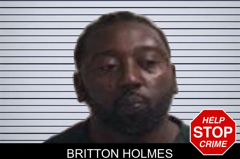 Britton Holmes mugshot