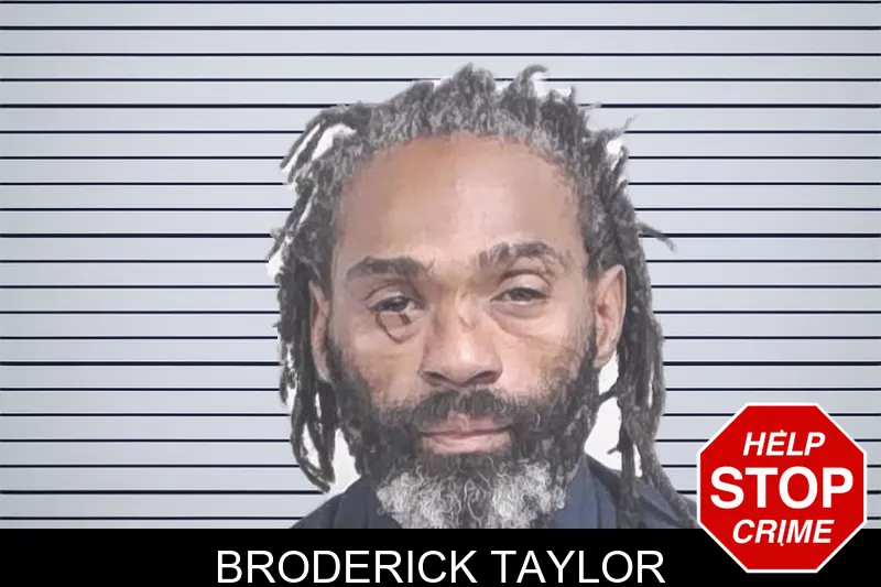 Broderick Taylor mugshot