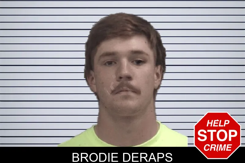 Brodie Deraps mugshot