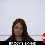 Brooke Evans mugshot