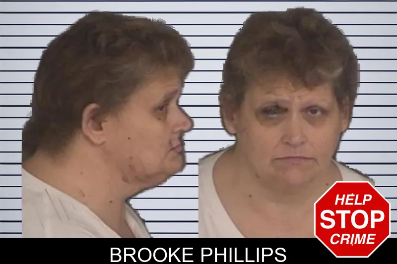 Brooke Phillips mugshot