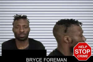 Bryce Foreman mugshot