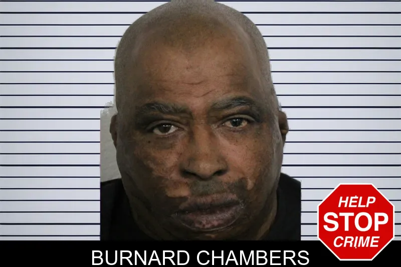 Burnard Chambers mugshot