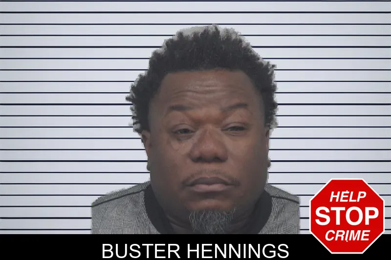 Buster Hennings mugshot