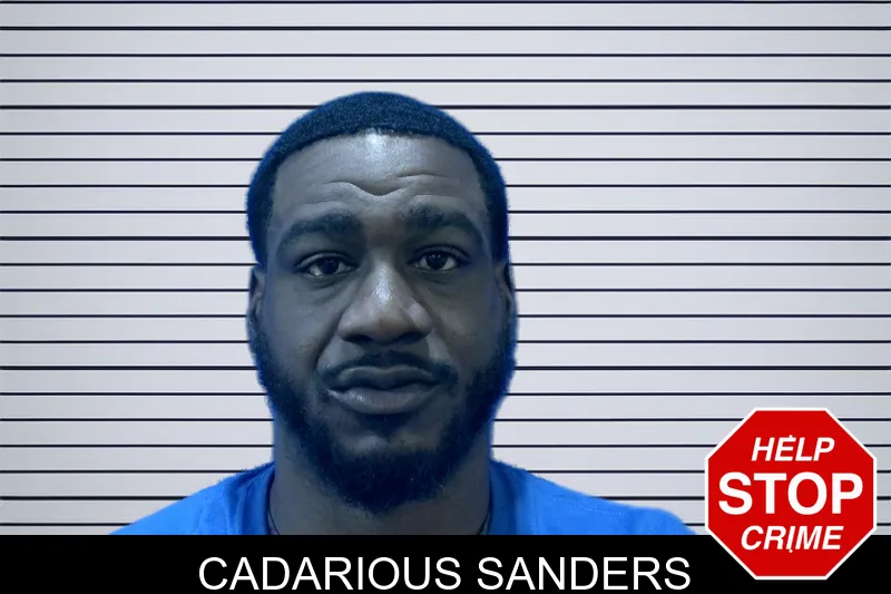 Cadarious Sanders mugshot