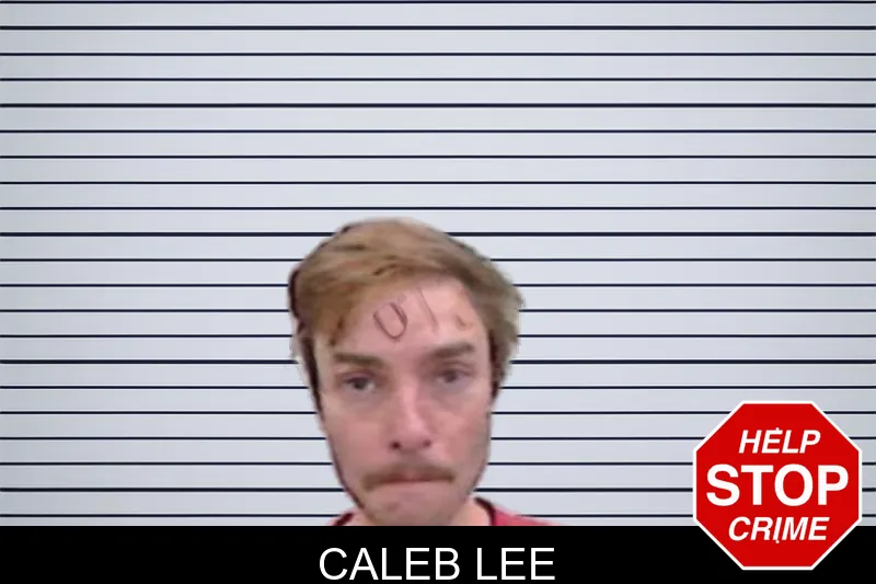 Caleb Lee mugshot