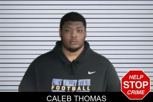 Caleb Thomas mugshot