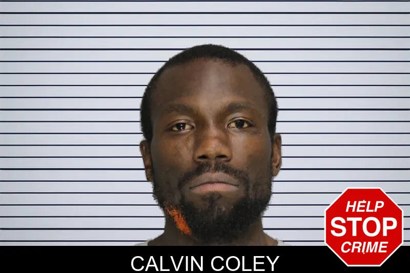Calvin Coley mugshot