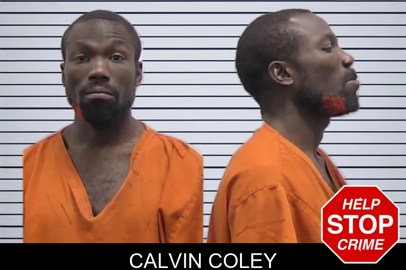 Calvin Coley mugshot