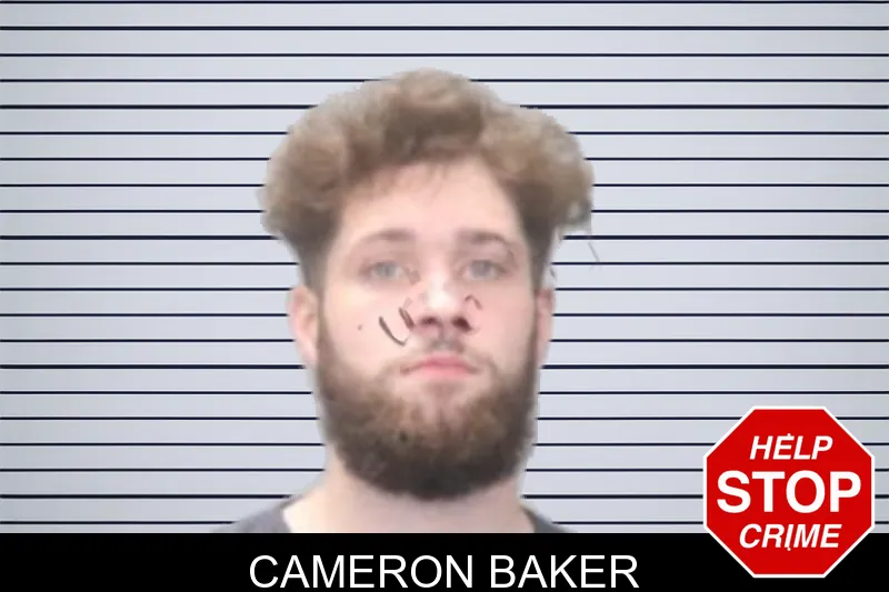 Cameron Baker mugshot