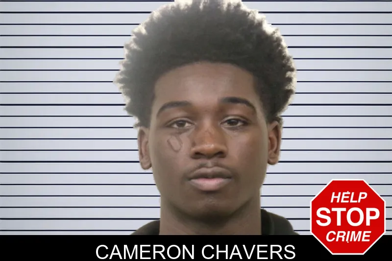 Cameron Chavers mugshot