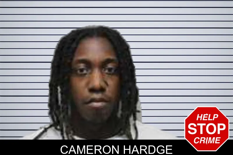 Cameron Hardge mugshot