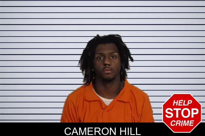 Cameron Hill mugshot