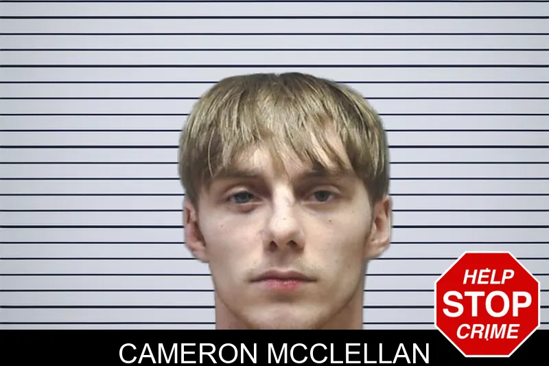 Cameron McClellan mugshot