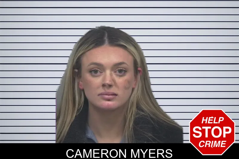 Cameron Myers mugshot
