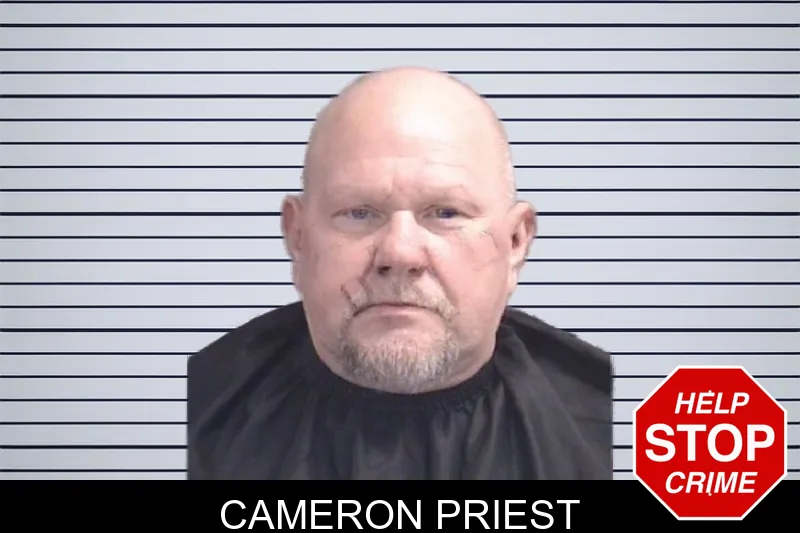 Cameron Priest mugshot
