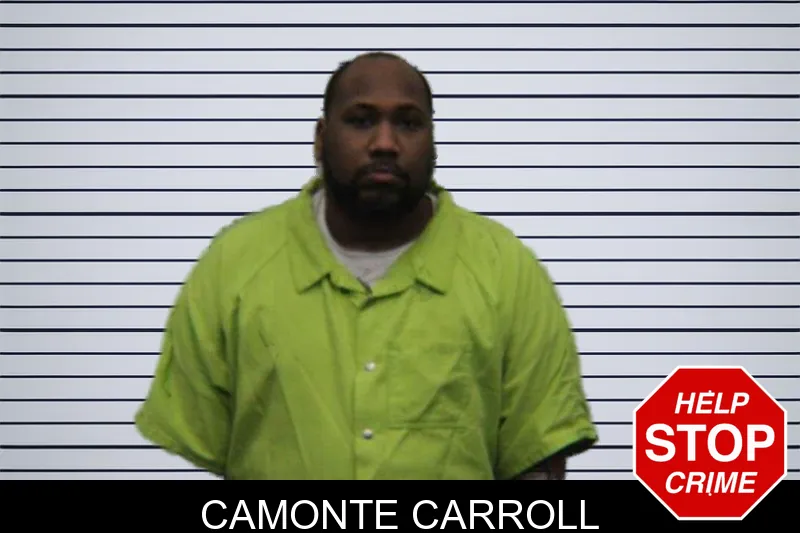 Camonte Carroll mugshot