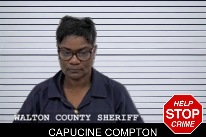 Capucine Compton mugshot – Walton County , Georgia Capucine Compton mugshot