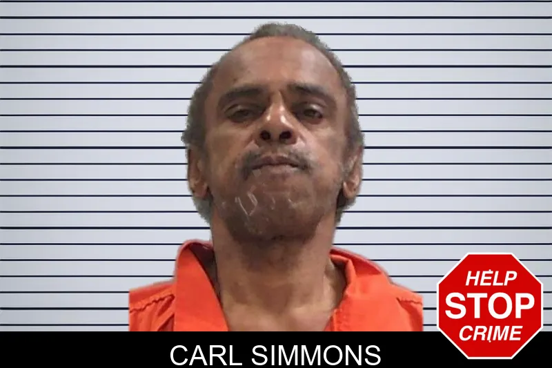 Carl Simmons mugshot