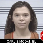 Carlie McDaniel mugshot