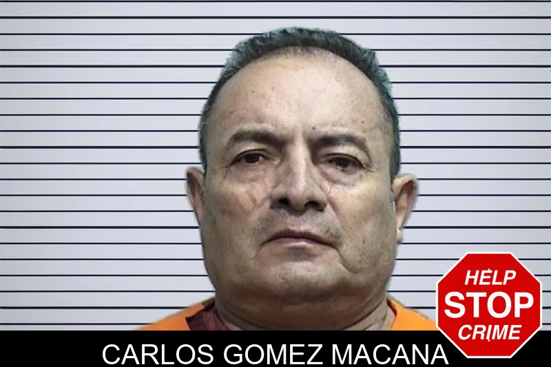 Carlos Gomez Macana mugshot