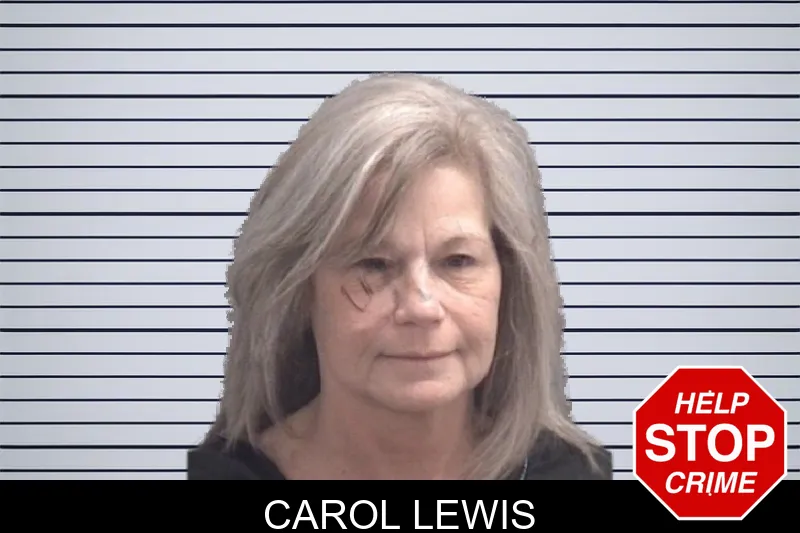 Carol Lewis mugshot