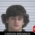 Carson Brennick mugshot