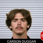 Carson Duggar mugshot