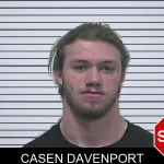 Casen Davenport mugshot