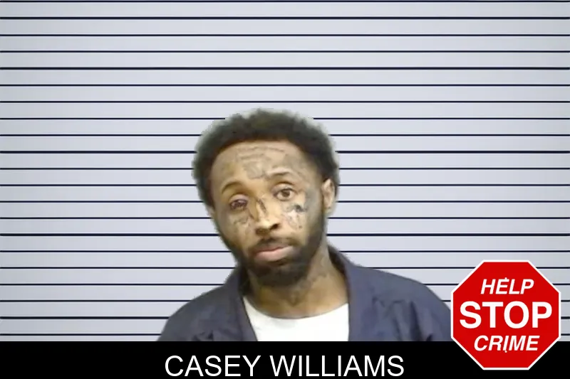 Casey Williams mugshot