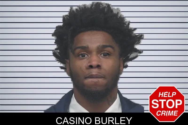 Casino Burley mugshot