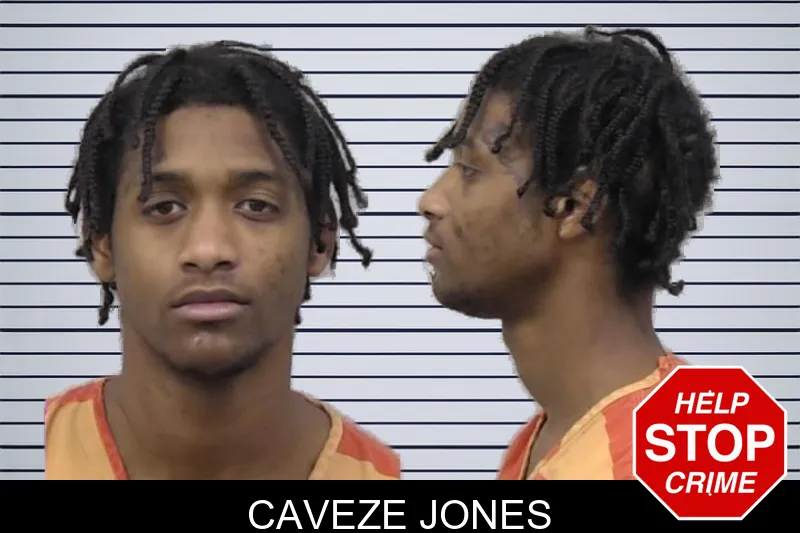 Caveze Jones mugshot