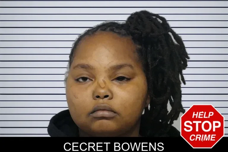 Cecret Bowens mugshot – Bibb County , Georgia Cecret Bowens