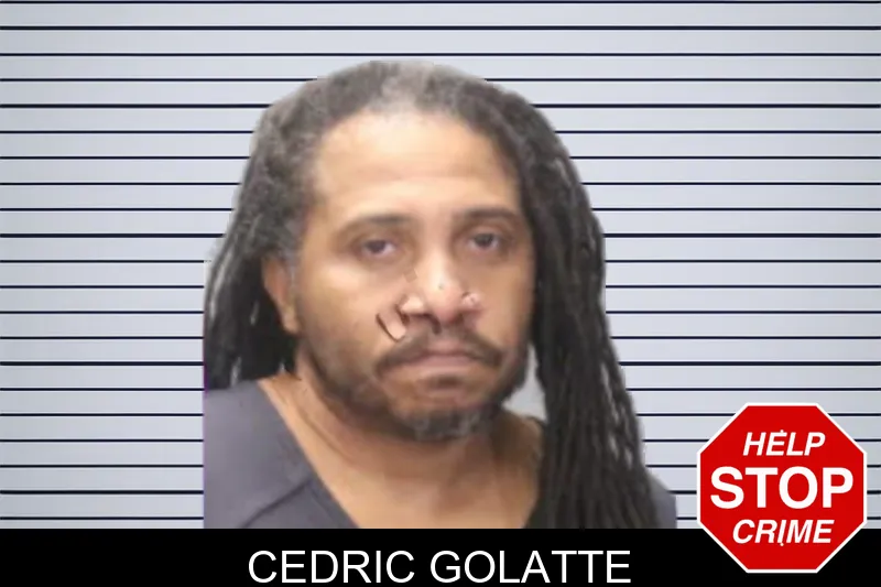 Cedric Golatte mugshot