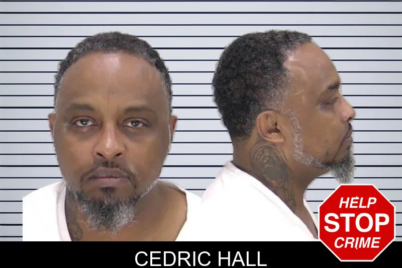 Cedric Hall mugshot