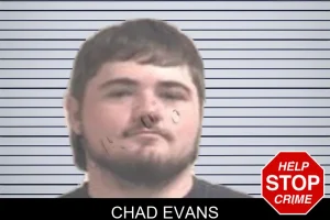 Chad Evans mugshot