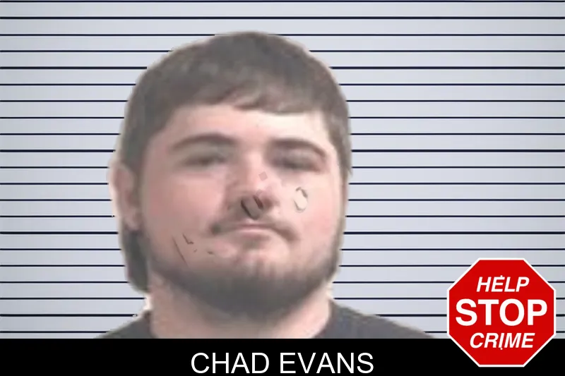 Chad Evans mugshot