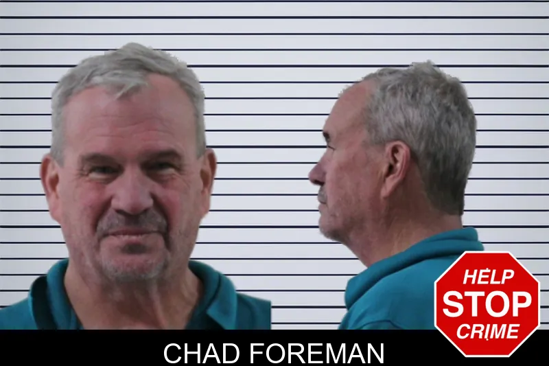 Chad Foreman mugshot