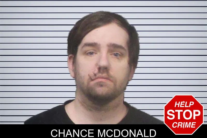 Chance McDonald mugshot
